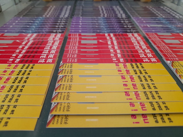 Nuestros exigentes procesos de fabricación industrial le garantizan la mejor calidad. Sus tarjetas rasca y gana sorprenderán a sus clientes. Nuestros exigentes procesos de fabricación industrial le garantizan la mejor calidad. Sus tarjetas rasca y gana sorprenderán a sus clientes.